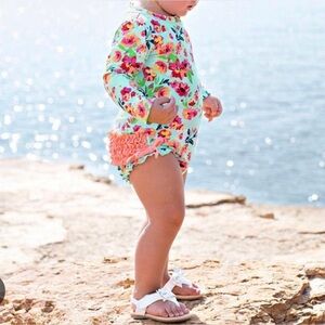 Ruffle Butts - Flower Swim